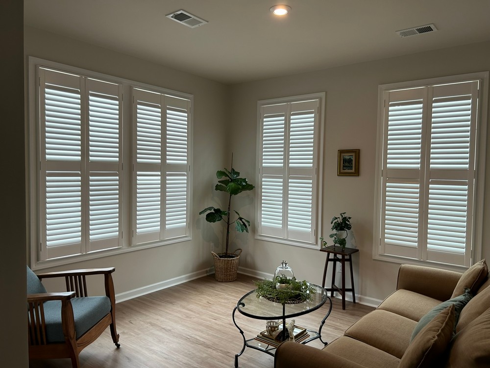 Classy Superview Plantation Shutters with Hidden Tilt on National Dr in Harlem, GA