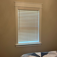 Stunning 2-1-2-inch-Faux-Wood-Blinds-and-Frosted-Glass-Privacy-Tint-on-Tubman-Rd-in-Appling-GA 0