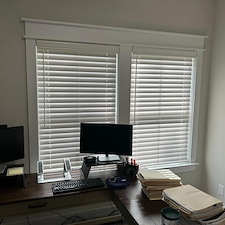 Stunning 2-1-2-inch-Faux-Wood-Blinds-and-Frosted-Glass-Privacy-Tint-on-Tubman-Rd-in-Appling-GA 5