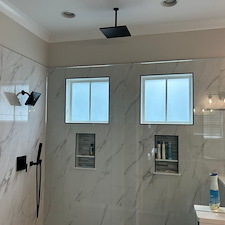 Stunning 2-1-2-inch-Faux-Wood-Blinds-and-Frosted-Glass-Privacy-Tint-on-Tubman-Rd-in-Appling-GA 6